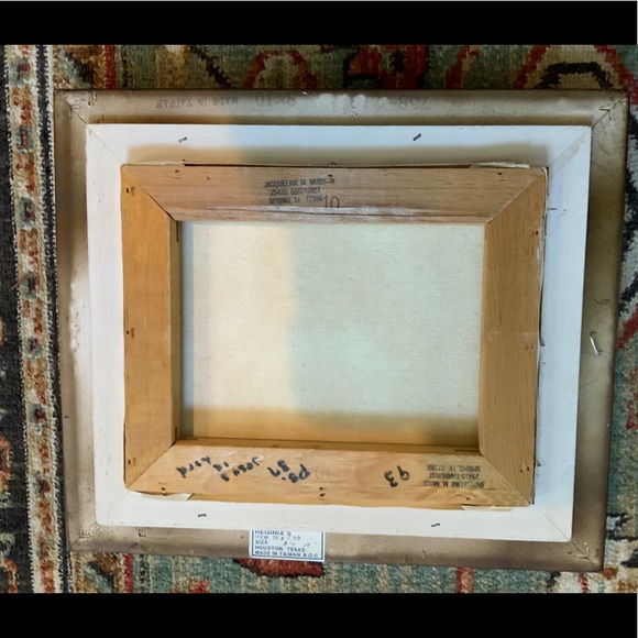 ✨SOLD✨Vintage Floral Original Oil Painting - Picture 8 of 8